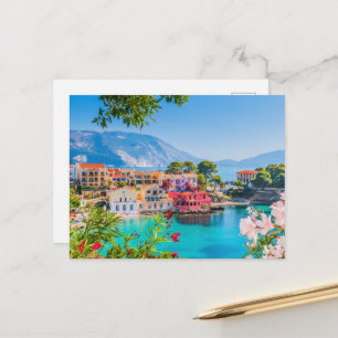 Cartão Postal Kefalonia, Grécia.