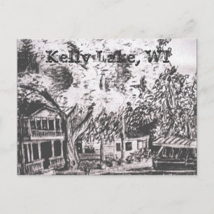 Cartão Postal Kelly Lake Cabin