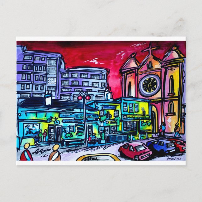 Cartão Postal Kellys Cellares Belfast (Frente)