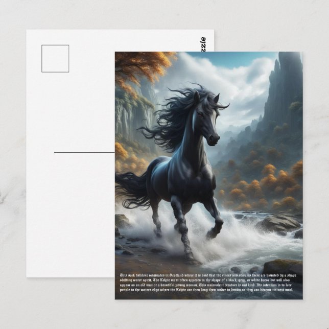 Cartão Postal Kelpie (Frente/Verso)