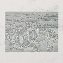Cartão Postal Kemper Escola Militar virada do século 20