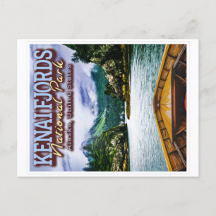 CARTÃO POSTAL KENAI FJORDS NATIONAL PARK - ALASKA ESTADOS UNIDOS