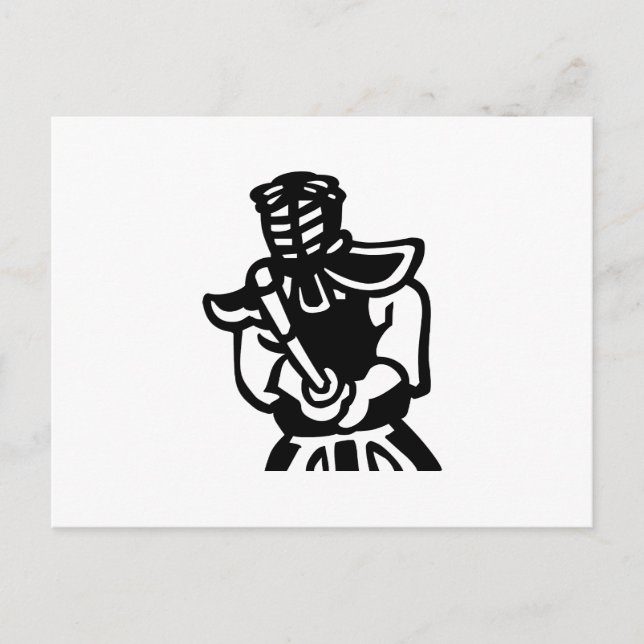 Cartão Postal kendo (Frente)