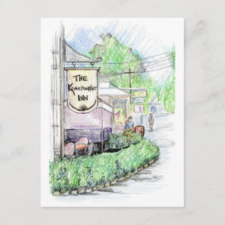 Cartão Postal Kennebunkport Inn Maine Hotel Souvenir