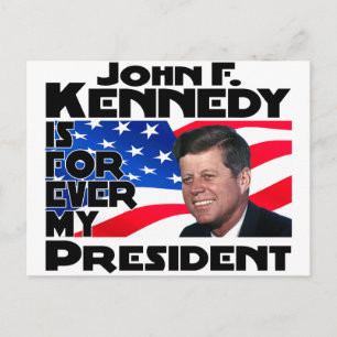 Cartão Postal Kennedy Forever