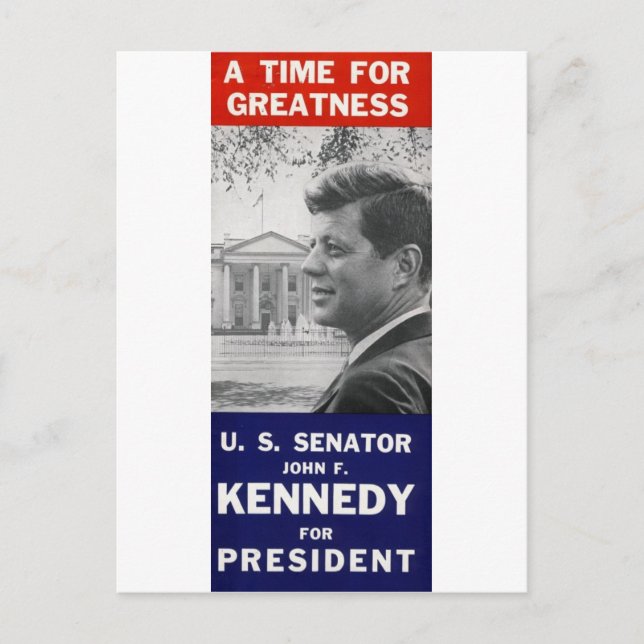 Cartão Postal Kennedy - Um Momento Para Grande (Frente)