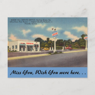 Cartão Postal Kentucky, Baker Hill Service, Boliche Verde