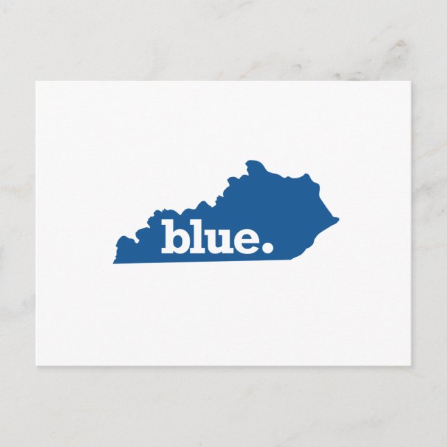 CARTÃO POSTAL KENTUCKY BLUE STATE (Frente)