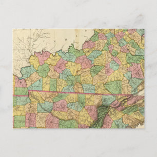 Cartão Postal Kentucky e Tennessee 6