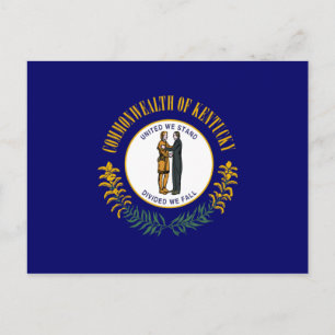 Cartão Postal Kentucky Flag
