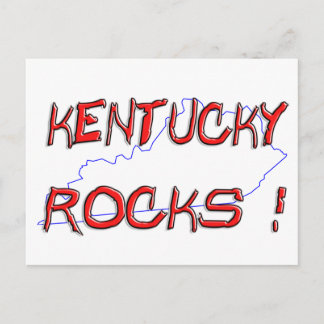 Cartão Postal Kentucky ROCKS