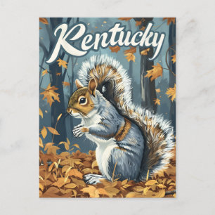 Cartão Postal Kentucky Squirrel