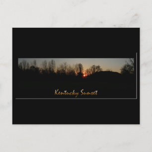 Cartão Postal Kentucky Sunset