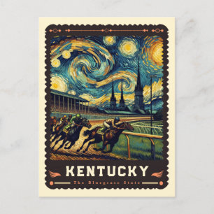 Cartão Postal Kentucky Vincent Van Gogh inspirado