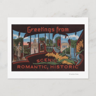 Cartão Postal KentuckyLarge - Letra ScenesKentucky 2