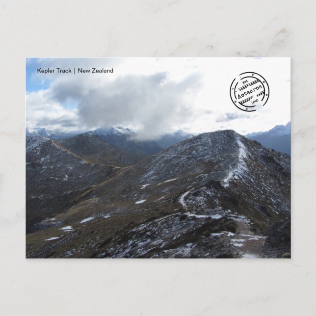 Cartão Postal Kepler Track 2 (Neuseeland) Postkarte (Frente)