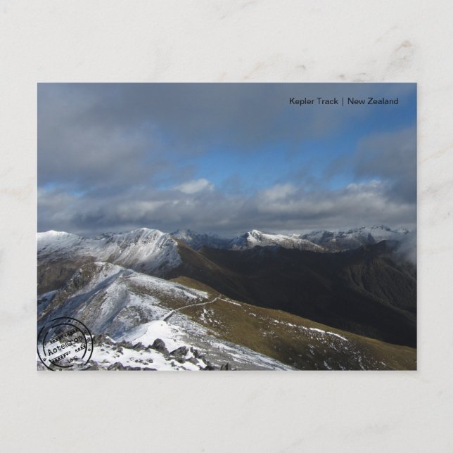 Cartão Postal Kepler Track (Neuseeland) Postkarte (Frente)