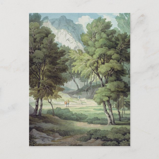 Cartão Postal Kerswell, Devon (Frente)