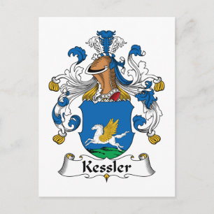 Cartão Postal Kessler Family Crest