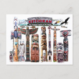 Cartão Postal Ketchikan, Alasca