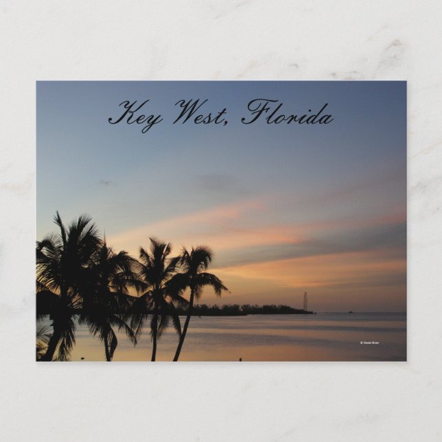 Cartão Postal Key West, Flórida (Frente)