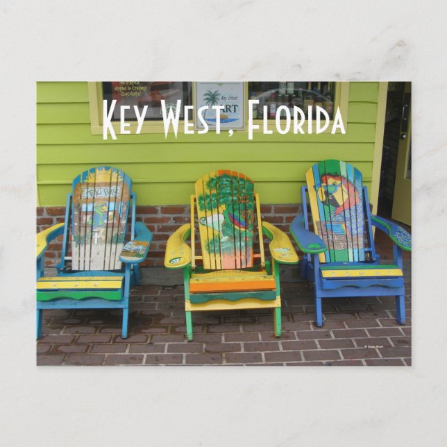 Cartão Postal Key West, Flórida (Frente)