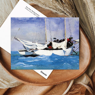 Cartão Postal Key West Hauling Anchor Homer