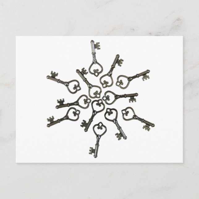 Cartão Postal KeysSuccessStarBurst0328093 (Frente)