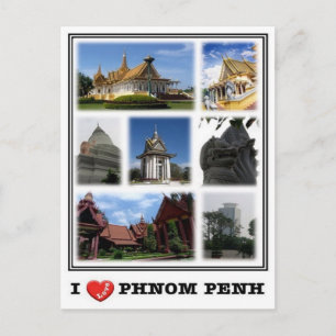 Cartão Postal KH Camboja - Phnom Penh -