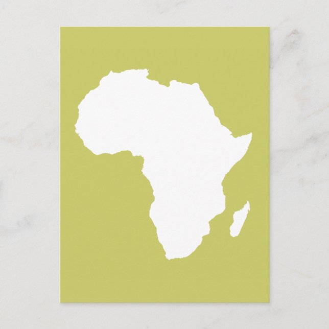 Cartão Postal Khaki Audacious África (Frente)