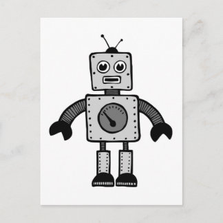 Cartão Postal Kid Robot