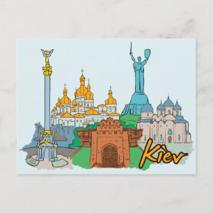 Cartão Postal Kiev, Cidade Familiar da Ucrânia