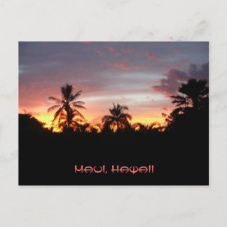 Cartão Postal Kihei Sunset