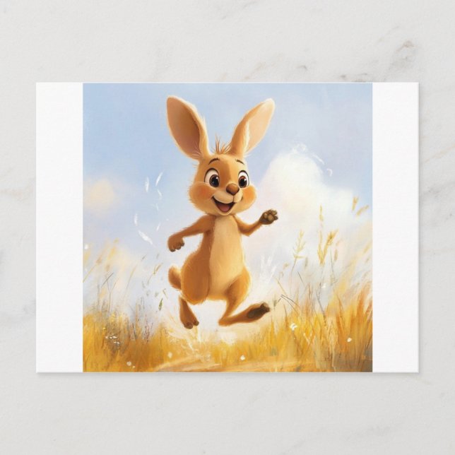 Cartão Postal Kiki, o Bunny (Frente)