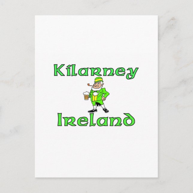 Cartão Postal Kilarney, Irlanda (Frente)