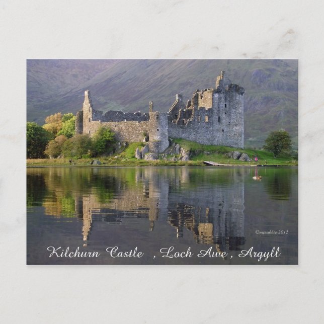 Cartão Postal Kilchurn Castle (Frente)
