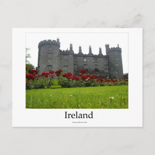 Cartão Postal Kilkenny Castle, Ireland (Frente)
