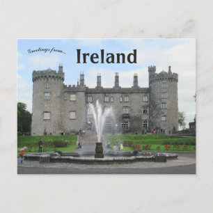 Cartão Postal Kilkenny Castle Irlanda
