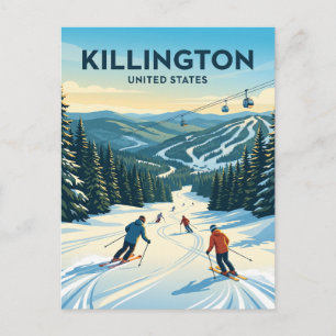 Cartão Postal Killington Ski Resort Vermont