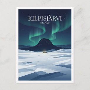 Cartão Postal Kilpisjärvi Finlândia