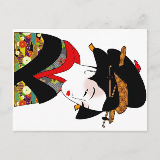 Cartão postal Kimono