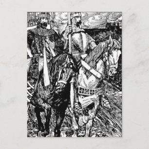 Cartão Postal King Arthur Postcard
