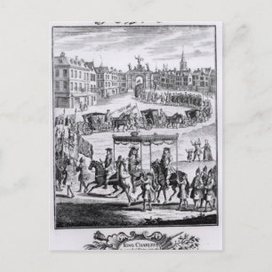 Cartão Postal King Charles II