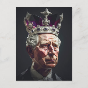 Cartão Postal King Charles III