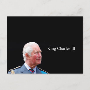 Cartão Postal King Charles lll Postcard