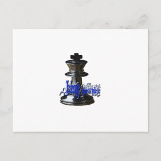 Cartão Postal King Chess Piece