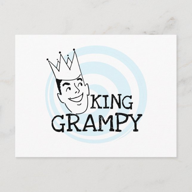 Cartão Postal King Grampy Camisetas e presentes (Frente)