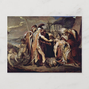 Cartão Postal King Lear Mourns Cordelia Por Barry James