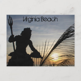 Cartão postal King Neptune Virginia Beach