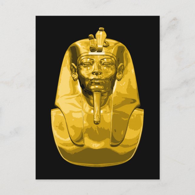 Cartão Postal King Tut (Frente)